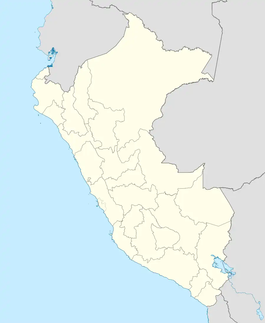 voir sur la carte du Pérou