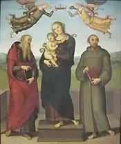 Le Pérugin, La Vierge de Lorette, vers 1507.