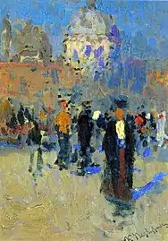 Venise, Place Saint-Marc, (1912), Galerie Tretiakov.