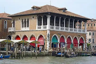 La Pescaria, marché aux Poissons de Venise.