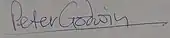 signature de Peter Godwin