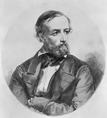 Le mathématicien Johann Peter Gustav Lejeune Dirichlet.