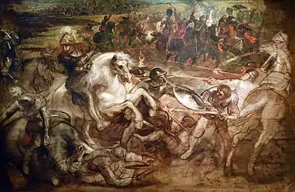 Henri IV à la bataille d'Ivry