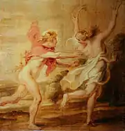 Apollon et Daphné de Pierre Paul Rubens, 1636 (Musée Bonnat-Helleu, Bayonne)