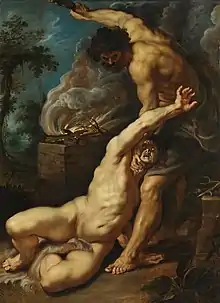 Abel et Caïn par Pierre Paul Rubens (vers 1609)