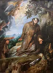 François d'Assise recevant les stigmates de Peter Paul Rubens.