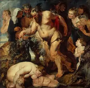 Silène ivreRubens, 1617-16Alte Pinakothek