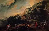 Rubens, Ulysse sur l'île des Phéaciens, 1627.