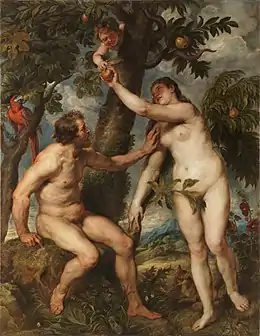 Adam et Ève (Rubens) (Pierre Paul Rubens).