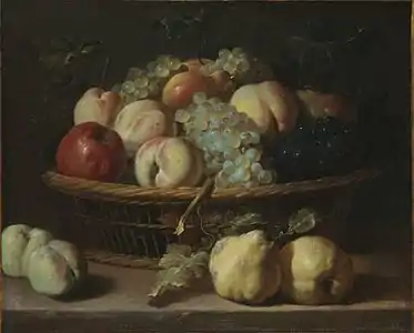 Panier de fruits, 1649Musée d'art de Toledo