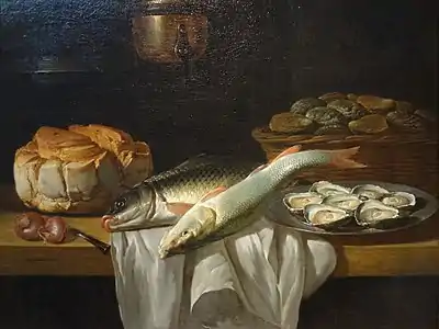 Nature morte avec carpe et brochet1652, Musée des beaux-arts de Houston