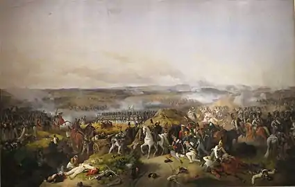 La bataille de Borodino de Peter von Hess.