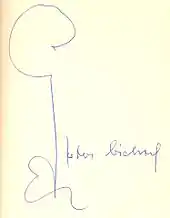 signature de Peter Bichsel