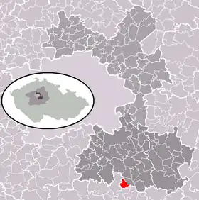 Localisation de Pětihosty