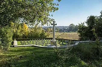 Le cimetière britannique de Petit-Vimy.