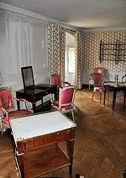 La chambre de la dame d'honneur, à l'entresol