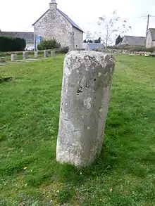 Un fragment de colonne.