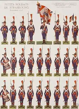 Petits soldats de Strasbourg. Pontonniers 1793.