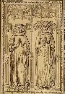 Tombeau de Pierre II de Bretagne et de Françoise d'Amboise.