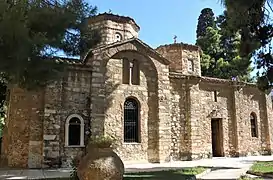 Façade nord du catholicon.