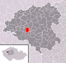 Localisation de Petrovice