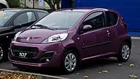 Peugeot 107 phase 3