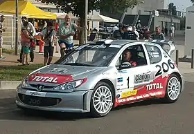 Image illustrative de l’article Peugeot 206 WRC