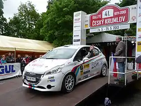 Peugeot 208 R2 en 2013.