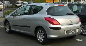 Peugeot 308 Phase I Berline 3 portes