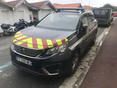 Peugeot 5008 II phase 1 de la gendarmerie