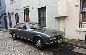 504 coupé en Australie