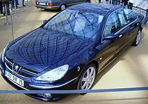 Peugeot 607 Paladine Landaulet présidentielle.