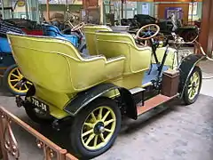 Peugeot Lion VC2 Double Phaéton de 1909.