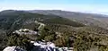 Le causse du Larzac vu depuis le sommet de Peyre Martine.