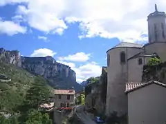 Chapelle Notre-Dame-des-Mirabels de Peyreleau.