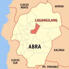Localisation de Lagangilang