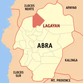 Localisation de Lagayan