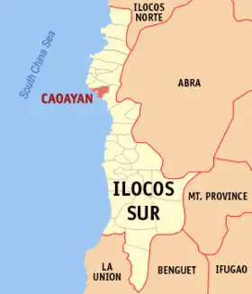 Localisation de Caoayan