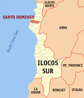 Localisation de Santo Domingo