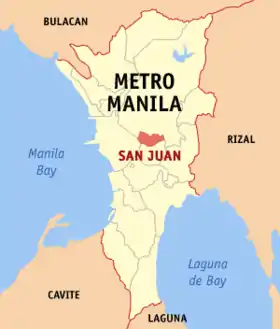 Localisation de San Juan