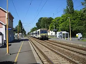 … avec desserte de la gare.