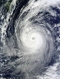 Image satellite du typhon Phanfone le 3 octobre.
