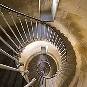 L'escalier du phare.