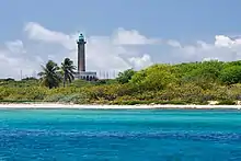 Le phare de l'îlet de Petite-Terre.