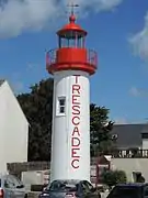 Le phare de Trescadec vu de près