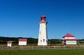 Le phare et la maison du gardien