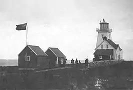 La maison-phare en 1898