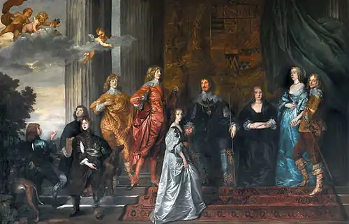 Philip Herbert et sa famille1634, collection de Pembroke
