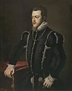 Philippe II d'Espagne1549-1550, musée du Prado, Madrid