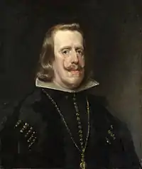 Diego Velázquez, avec une participation possible de son atelier, Philippe IV, Galerie Nationale de Londres.